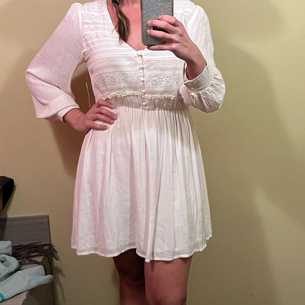 Elegant Cream Dress